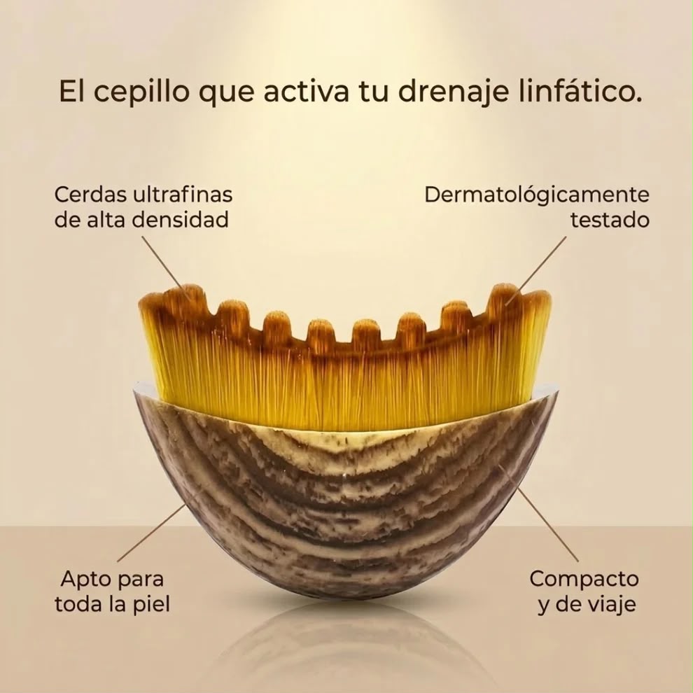 Cepillo Facial Para Masajes de Drenaje Linfatico