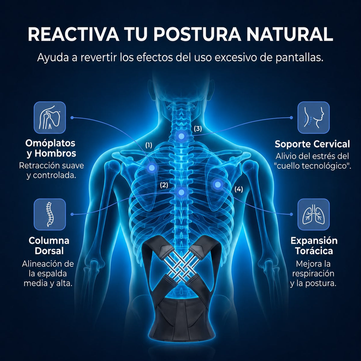 ERGONEX™ | Corrector Postural